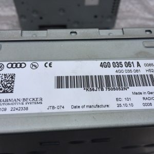 Unitate radio / radio unit MMI 3G + HIGH Audi A6 4G C7 A7 4G0035061A 4G0 035 061 A - Dezmembrari Auto
