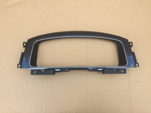 Ornament ceasuri de bord digitale VW Golf 7 5G0857059B 5G0 857 059 B gri inchis - Dezmembrari Auto