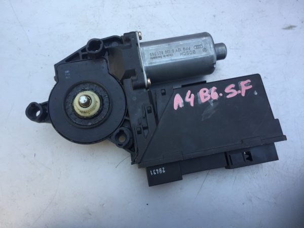 Motoras macara geam stanga fata Audi A4 B6 8E1959801B 8E1 959 801B - Dezmembrari Auto