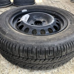 Janta de tabla cu anvelopa Goodyear 185/70 Opel Corsa D pe R14 - Dezmembrari Auto