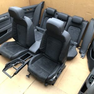 Interior piele alcantara VW Passat B8 scaune banchete fete usi cotiera - Dezmembrari Auto