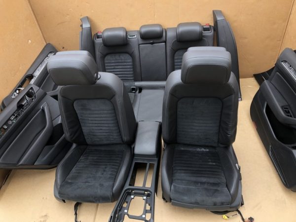 Interior piele / alcantara Volkswagen Passat B8 2017 limuzina full electric, masaj, memorie - Dezmembrari Auto