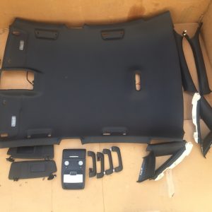 Interior plafon negru cu manere plafoniera stalpi Audi A4 B8 limuzina sedan - Dezmembrari Auto