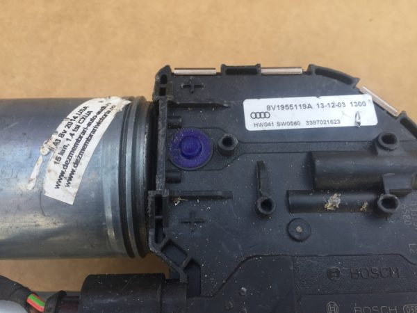 Motoras ansamblu stergatoare Audi A3 8V 8V1955119A 8V1 955 119 A - Dezmembrari Auto
