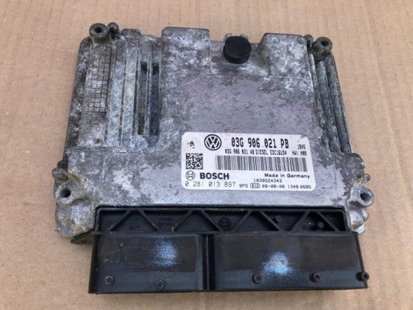 03G 906 021 PB 03G906021PB calculator motor VW Golf 5 1.9 tdi BLS - Dezmembrari Auto