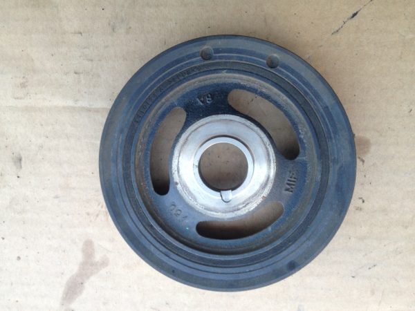 Fulie vibrochen Peugeot 307 1.6 hdi 9HY 9654961080 - Dezmembrari Auto