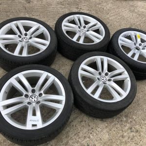 Jante cu anvelope Continental VW Passat CC din 2016 - 11000 km - Dezmembrari Auto