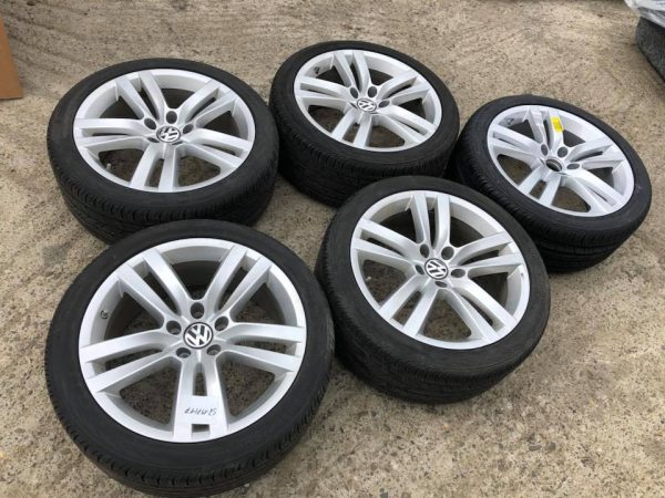 Jante cu anvelope Continental VW Passat CC din 2016 - 11000 km - Dezmembrari Auto