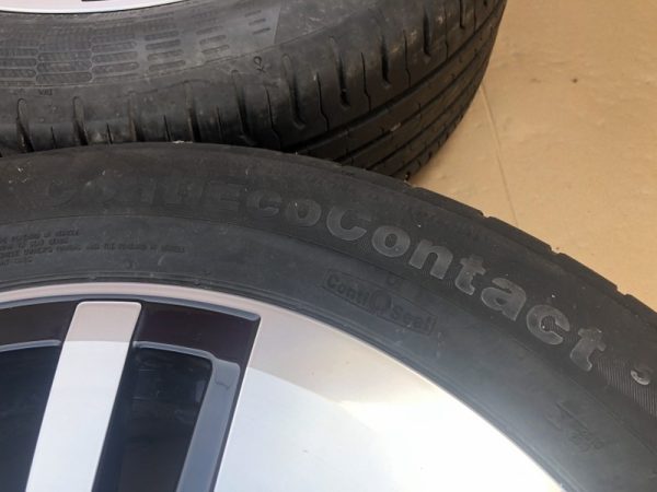 Jante aliaj VW Passat B8 R17 17 cu senzori presiune si anvelope de vara - Dezmembrari Auto - imagine 4