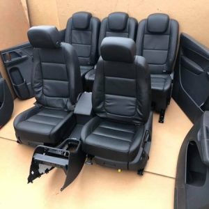 Interior piele VW Sharan 7n facelift din 2017 - scaune piele, cotiera, banchete - Dezmembrari Auto