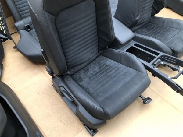 Interior piele alcantara VW Passat B8 scaune banchete fete usi cotiera - Dezmembrari Auto - imagine 7