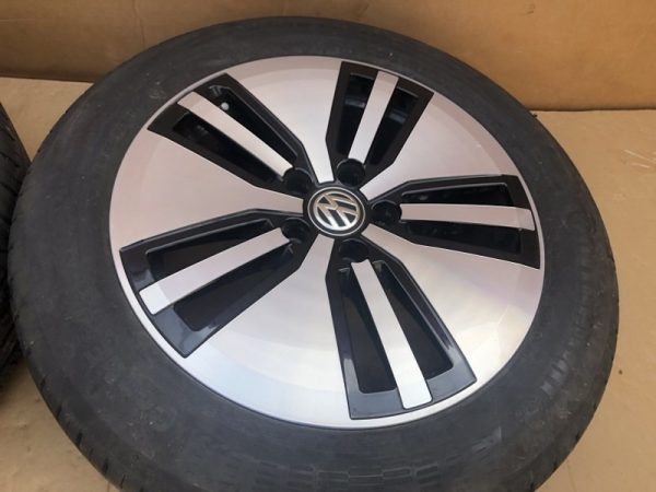 Jante aliaj VW Passat B8 R17 17 cu senzori presiune si anvelope de vara - Dezmembrari Auto - imagine 8