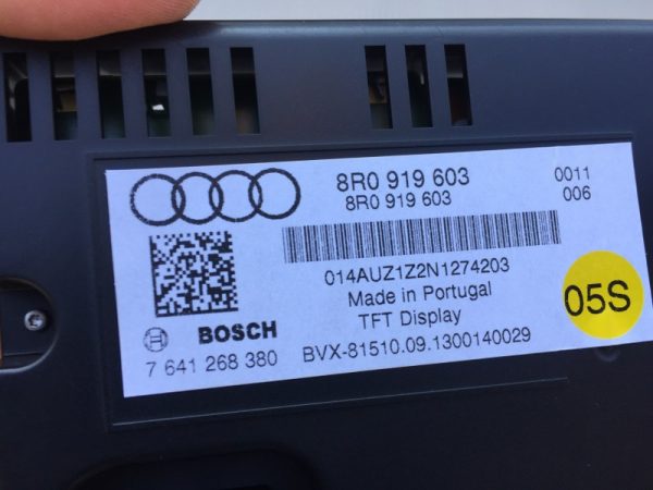 8R0919603 8R0 919 603 Display Monitor 6,5" Audi A4 8K A5 Q5 - Dezmembrari Auto - imagine 2