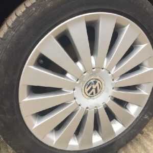 Janta aliaj originala pe R17 VW Passat B6 din 2009 5x112 - Dezmembrari Auto