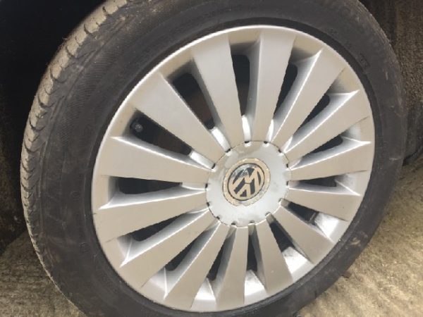 Janta aliaj originala pe R17 VW Passat B6 din 2009 5x112 - Dezmembrari Auto