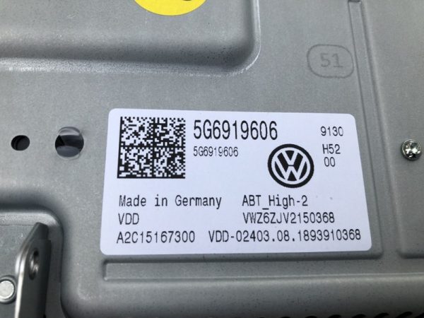 Display navigatie NOU 5G6919606, 5G6 919 606 VW Golf 7 din 2019 - Dezmembrari Auto - imagine 2