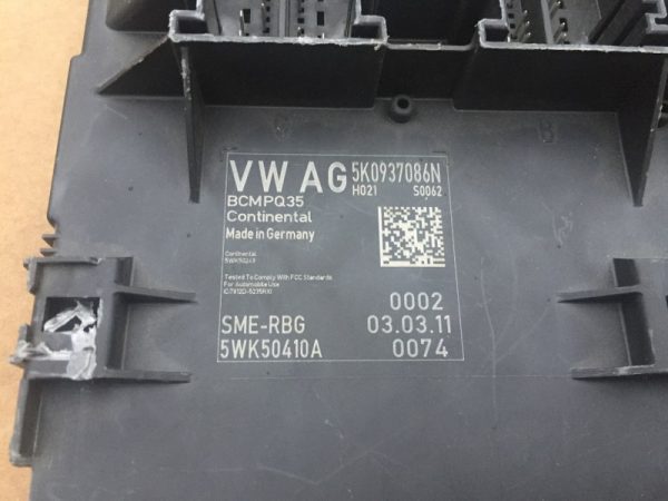 Calculator confort BCM VW 5K0937086N 5K0 937 086 N - Dezmembrari Auto - imagine 2