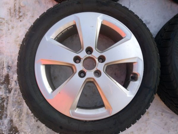 Jante aliaj cu anvelope R17 Audi A3 8V 8V0601025C 8V0 601 025 C - Dezmembrari Auto - imagine 2