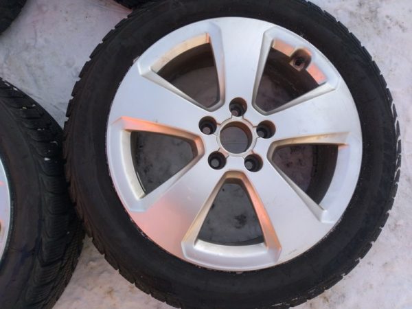 Jante aliaj cu anvelope R17 Audi A3 8V 8V0601025C 8V0 601 025 C - Dezmembrari Auto - imagine 3