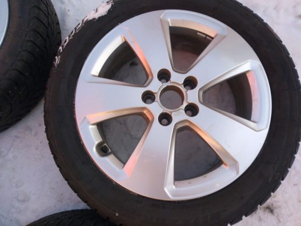 Jante aliaj cu anvelope R17 Audi A3 8V 8V0601025C 8V0 601 025 C - Dezmembrari Auto - imagine 4