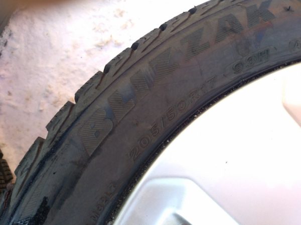 Jante aliaj cu anvelope R17 Audi A3 8V 8V0601025C 8V0 601 025 C - Dezmembrari Auto - imagine 7
