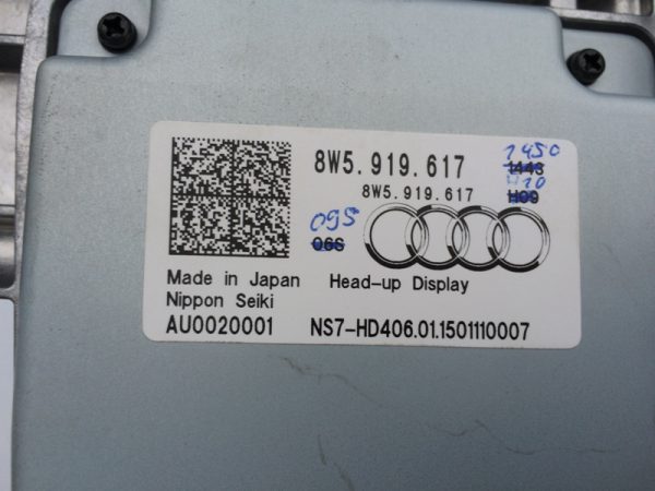 Head-up display Audi A4 8W B9 din 2016 8W5919617 8W5 919 617 - Dezmembrari Auto - imagine 4