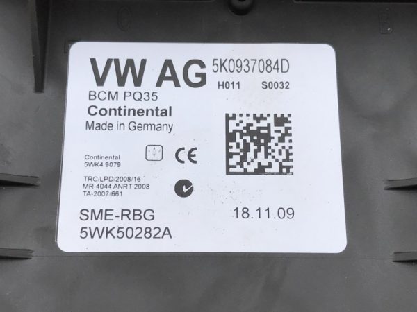 BCM / calculator confort VW 5K0937084D 5K0 937 084 D - Dezmembrari Auto - imagine 2