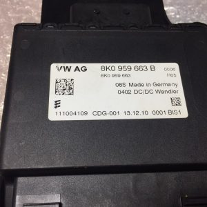 8K0959663B 8K0 959663 B calculator / stabilizator tensiune baterie Audi A6 4G C7 - Dezmembrari Auto