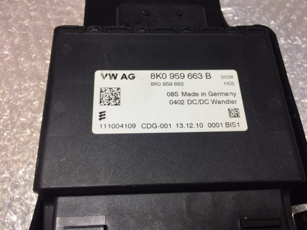 8K0959663B 8K0 959663 B calculator / stabilizator tensiune baterie Audi A6 4G C7 - Dezmembrari Auto