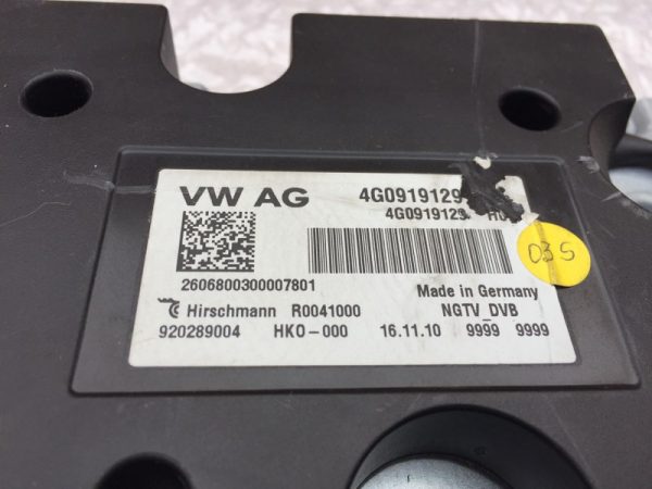 4G0919129 4G0 919 129 modul TV Tuner digital hybrid Audi A6 4G A4 A5 A6 A7 - Dezmembrari Auto - imagine 2