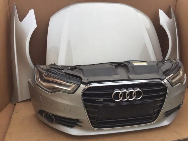 Fata completa Audi A6 4G C7 2012 faruri FULL LED 3.0 tdi - Dezmembrari Auto - imagine 6