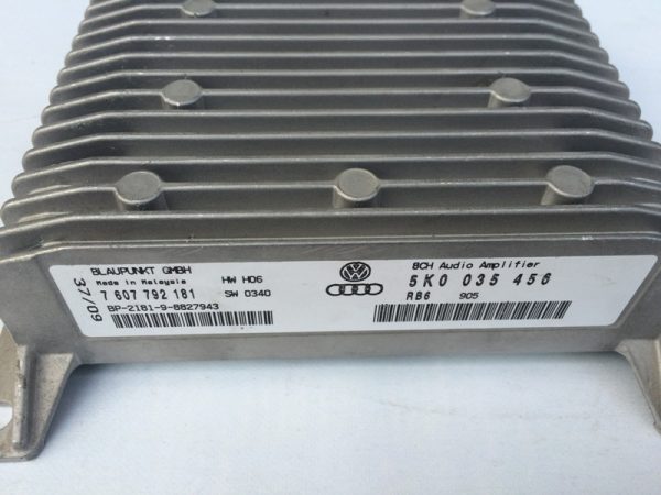 Amplificator VW Tiguan Passat Scirocco Golf 6 cod 5K0035456 - Dezmembrari Auto - imagine 2