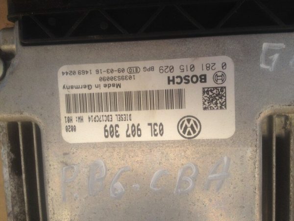Calculator motor ECU VW Passat B6 03L907309 03L 907 309 - Dezmembrari Auto - imagine 2