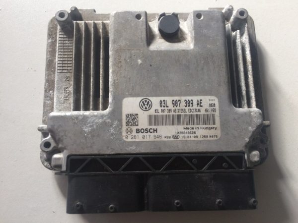 Calculator motor ECU VW Passat B7 2.0 tdi CFF 03L907309AE - Dezmembrari Auto
