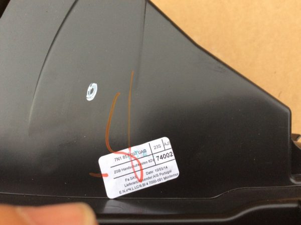 Torpedou VW Sharan 7N 2015 7N1857097 - Dezmembrari Auto - imagine 4