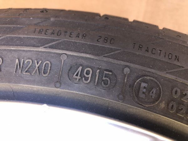 Janta aliaj Dartford pe 18 cu anvelopa VW Arteon Passat B8 3G0601025H 3G0 601 025 H - Dezmembrari Auto - imagine 5