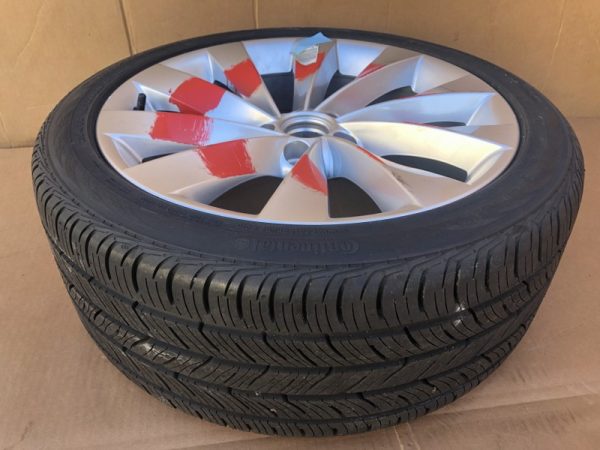 Janta Interlagos cu anvelopa VW Passat CC Scirocco 3C8601025D 3C8 601 025 D - Dezmembrari Auto