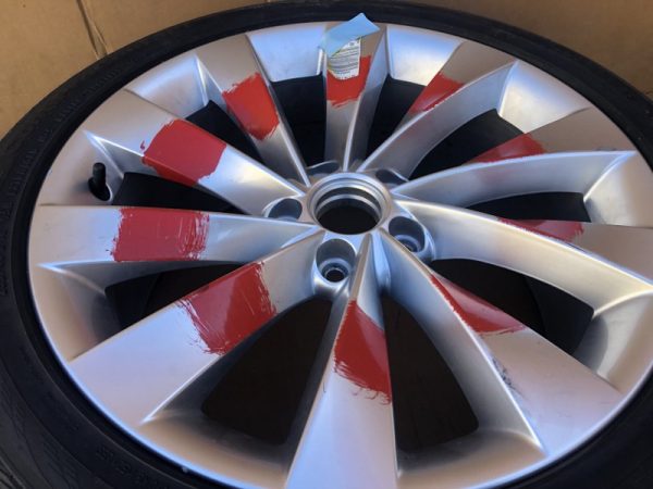 Janta Interlagos cu anvelopa VW Passat CC Scirocco 3C8601025D 3C8 601 025 D - Dezmembrari Auto - imagine 6