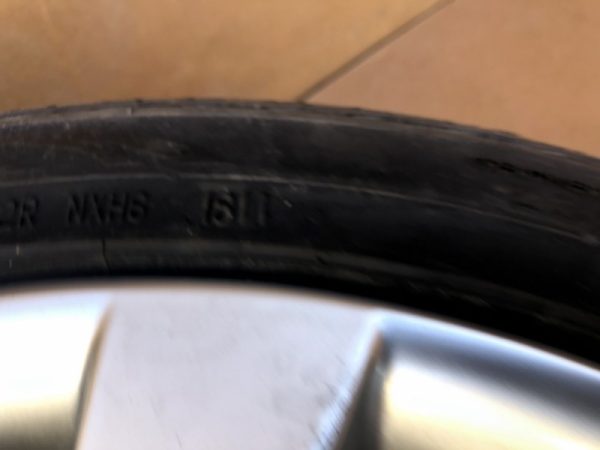 Janta Interlagos cu anvelopa VW Passat CC Scirocco 3C8601025D 3C8 601 025 D - Dezmembrari Auto - imagine 5