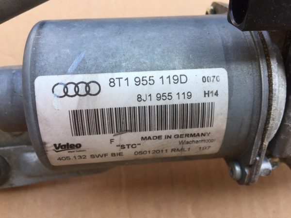 Ansamblu stergatoare cu motoras Audi A5 8T1955119D 8T1955023E - Dezmembrari Auto - imagine 2