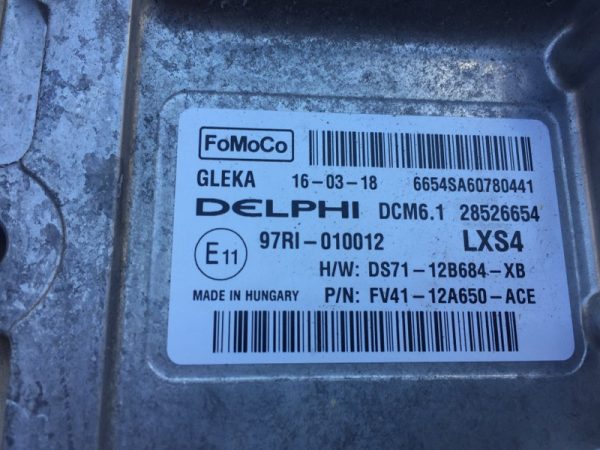 Calculator motor Ford Kuga II 2.0 tdci DS71-12B684-XB FV41-12A651-ACE - Dezmembrari Auto - imagine 2