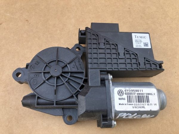 Motoras macara geam stanga spate VW Polo 9n din 2008 6Y0 959 811 6Y0959811 - Dezmembrari Auto