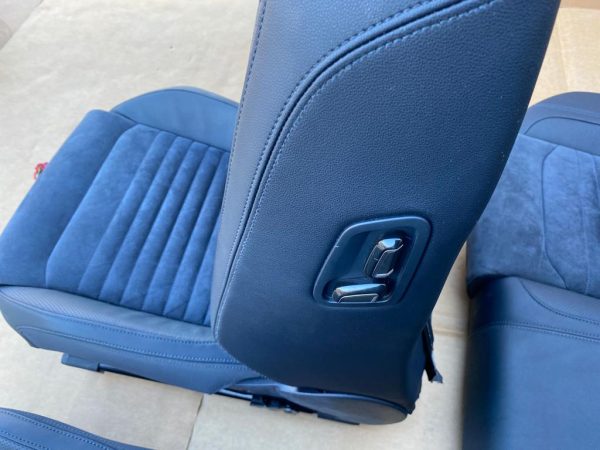 Scaune electrice cu memorie si banchete piele + alcantara VW Passat B8 limuzina - Dezmembrari Auto - imagine 12