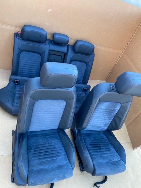 Scaune electrice cu memorie si banchete piele + alcantara VW Passat B8 limuzina - Dezmembrari Auto - imagine 7