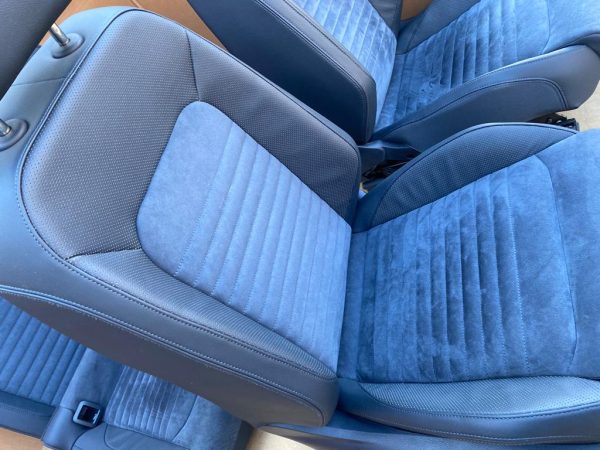 Scaune electrice cu memorie si banchete piele + alcantara VW Passat B8 limuzina - Dezmembrari Auto - imagine 4