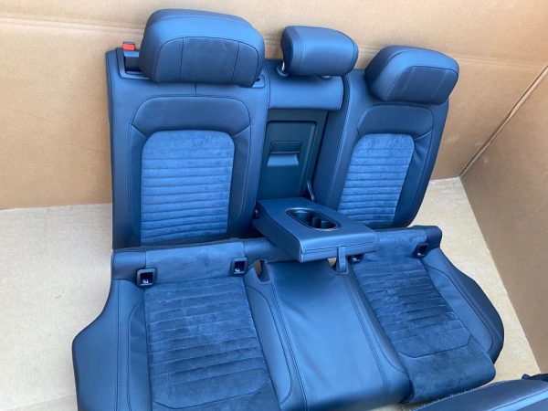 Scaune electrice cu memorie si banchete piele + alcantara VW Passat B8 limuzina - Dezmembrari Auto - imagine 3