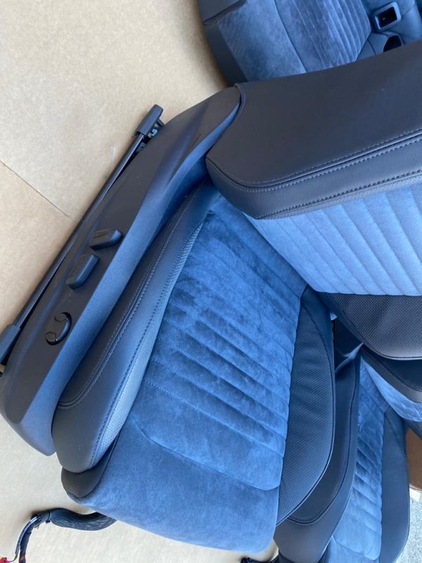 Scaune electrice cu memorie si banchete piele + alcantara VW Passat B8 limuzina - Dezmembrari Auto - imagine 2