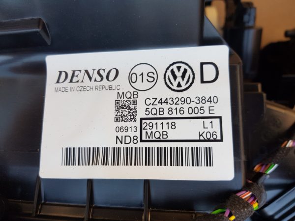 Aeroterma tulumba bord VW Arteon 5QB816005E 5QB 816 005 E - Dezmembrari Auto - imagine 6