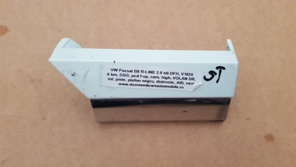 Bandou cromat aripa stanga fata VW Passat B8 3G0853989D 3G0 853 989 D - Dezmembrari Auto