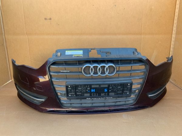 Bara fata completa cu 6 senzori parcare spalatoare faruri si grila radiator Audi A3 8V 2013 - Dezmembrari Auto
